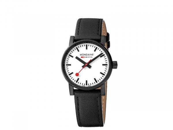 MSE-30111-LB - Mondaine Evo2 SBB 30mm PVD Nero