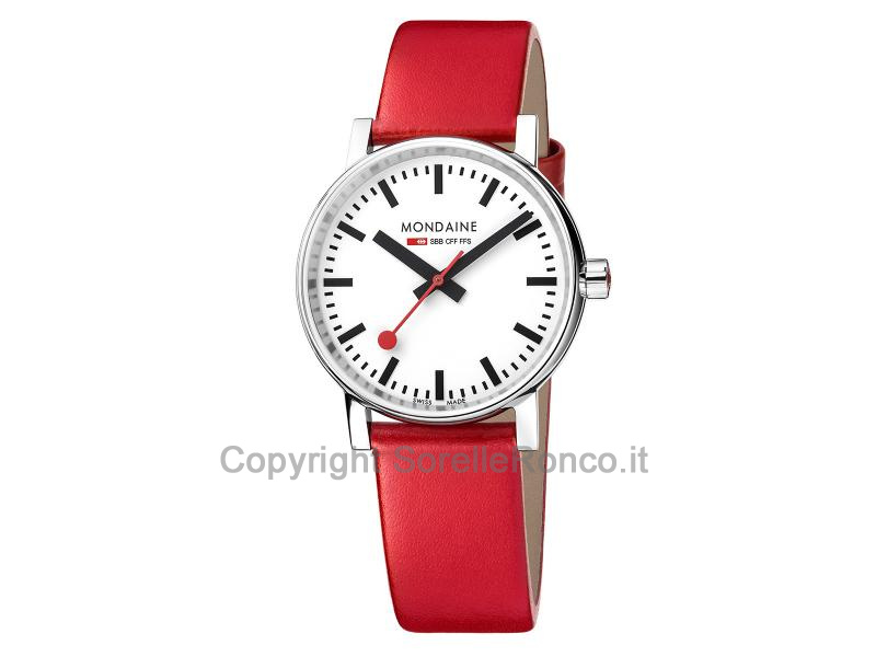 MONDAINE EVO2 SBB 35MM ROSSO