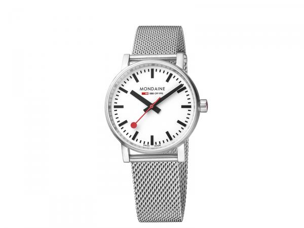 MSE-35110-SM - Mondaine Evo2 SBB 35mm Acciaio