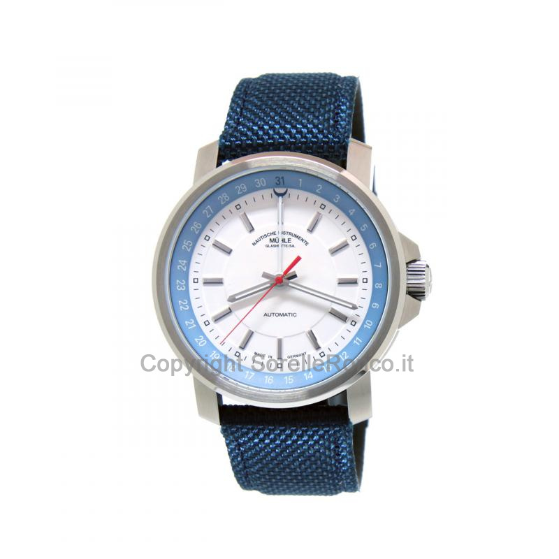 MÜHLE GLASHÜTTE 29ER ZEIGERDATUM BIANCO 42,4MM