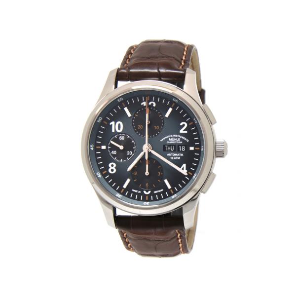M1-43-06-LB - Mühle Glashütte Lunova Chrono Nero 42,3mm
