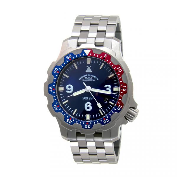 M1-28-82-MB - Mühle Glashütte Rasmus 2000 Blu 44mm Diver