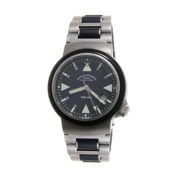 M1-41-03-MB - Mühle Glashütte SAR Rescue-Timer Nero 42mm Acciaio