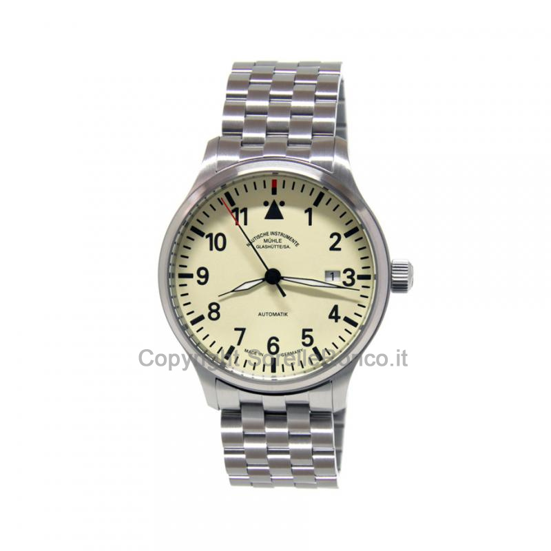 MÜHLE GLASHÜTTE TERRASPORT II CREMA 40MM ACCIAIO