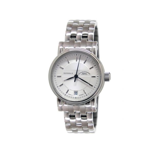 M1-30-25-MB - Mühle Glashütte Teutonia II Silver 34mm Acciaio