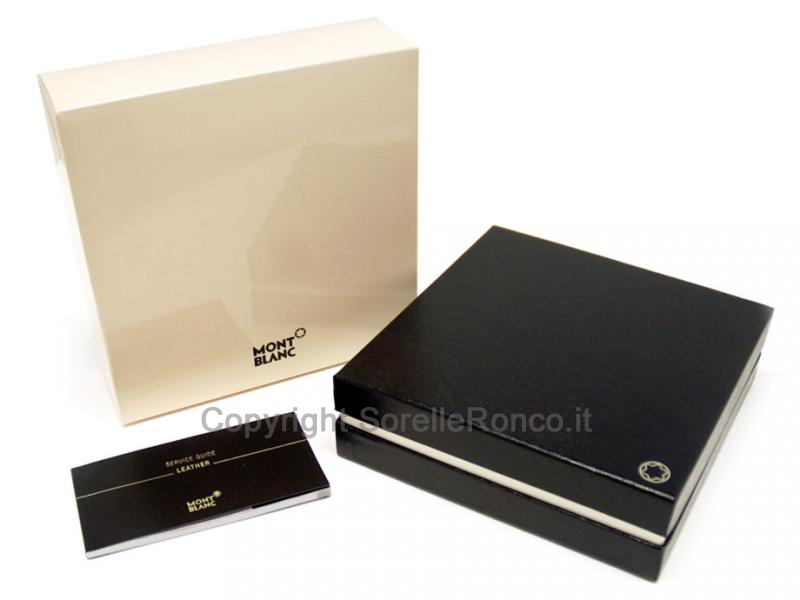 CINTURA MONTBLANC PELLE NERA