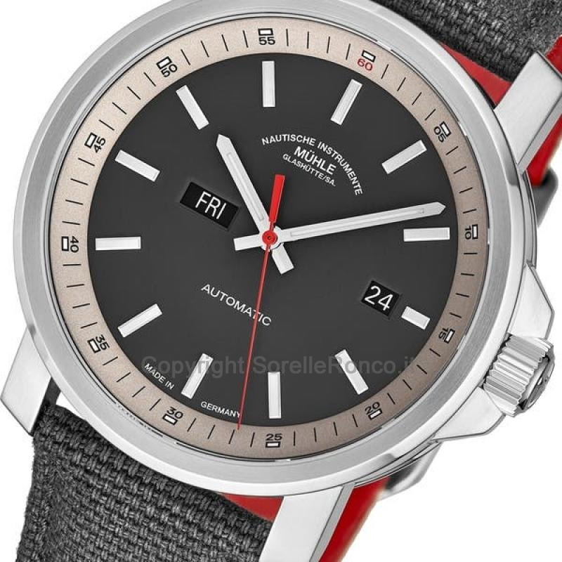 MÜHLE GLASHÜTTE 29ER ZEIGERDATUM GRIGIO 42,4MM