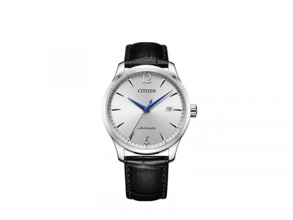 NJ0110-18A - Citizen Of Collection Bianco 40mm Pelle Nera