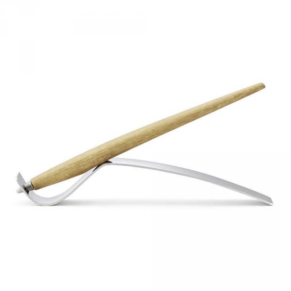 NPKRE01691 - Piuma Leonardo 500th Acero Naturale