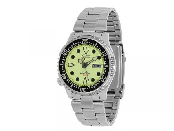NY0040-50W - Citizen Promaster Verde Fluo Acciaio 42mm