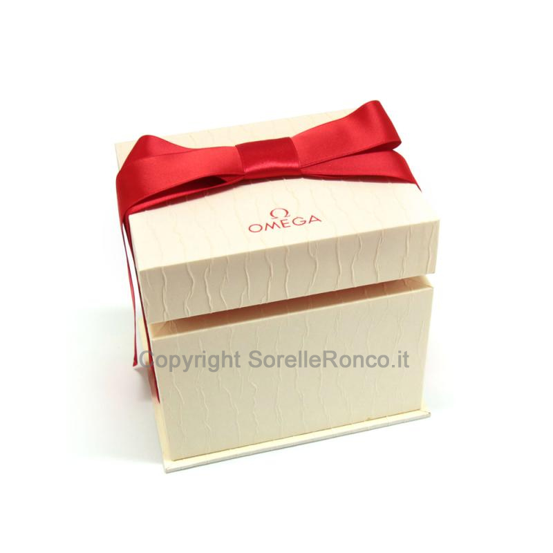 SCATOLA OMEGA LADY AVORIO E ROSSA