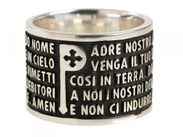 ORIGIA90A00 - Anello TUUM ORIGINE Argento Brunito