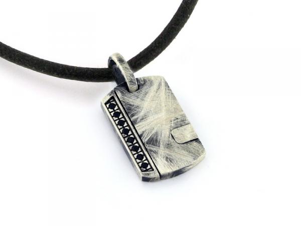 PA105E - Pendente Zulian in Argento con Pietre
