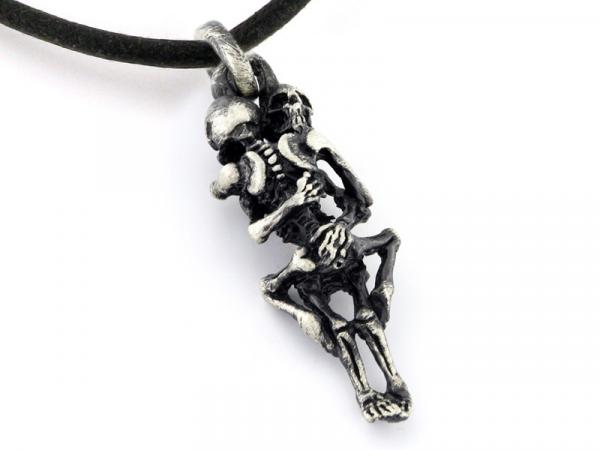 PA150E - Pendente Erotico Zulian in Argento