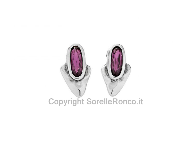 ORECCHINI UNODE50 ARROWME AG SWAROVSKI