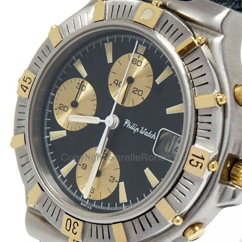 PHILIP WATCH SEA LION CHRONO 39MM NERO