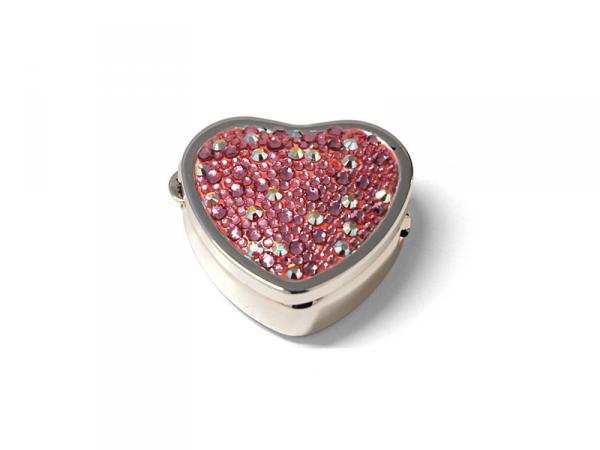 PILL59 - Portapastiglie Swarovski Rosa