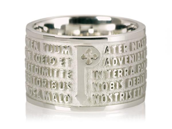 ANIMLA90C00 - Tuum ANIMAE Padre Nostro Argento Rodiato