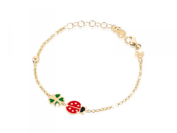 PMG032 - Bracciale Le Bebè Prime Gioie Fortuna Coccinella