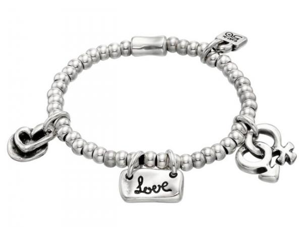 PUL1288MTL0000M - Bracciale UNOde50 Amor Elàstico M