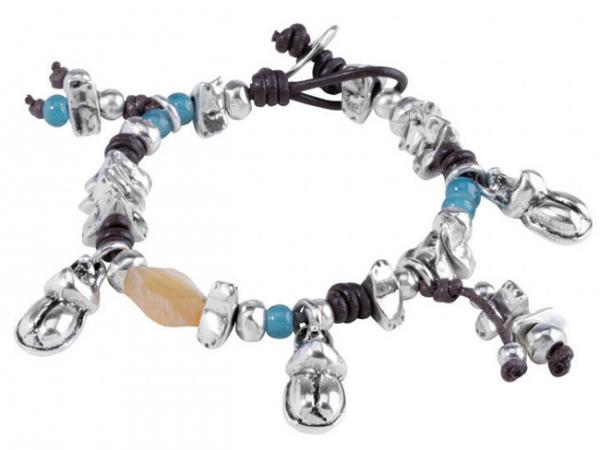 PUL1472MCLMTL0M - Bracciale UNOde50 Cachi Na