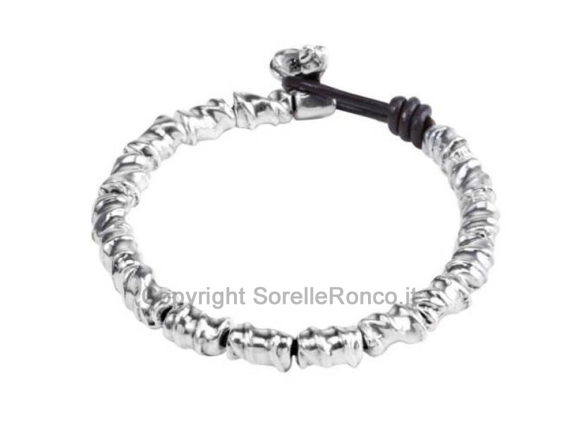 BRACCIALE UNODE50 LOMO PLATEADO