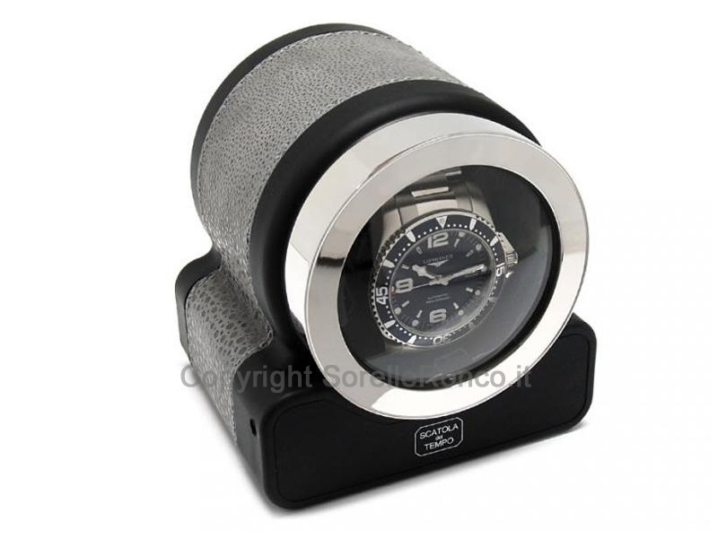 ROTOR ONE HDG PE PELLE NABUK RAJI GRIGIO