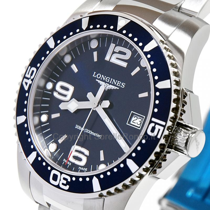 LONGINES HYDROCONQUEST 41MM QUARZO BLU