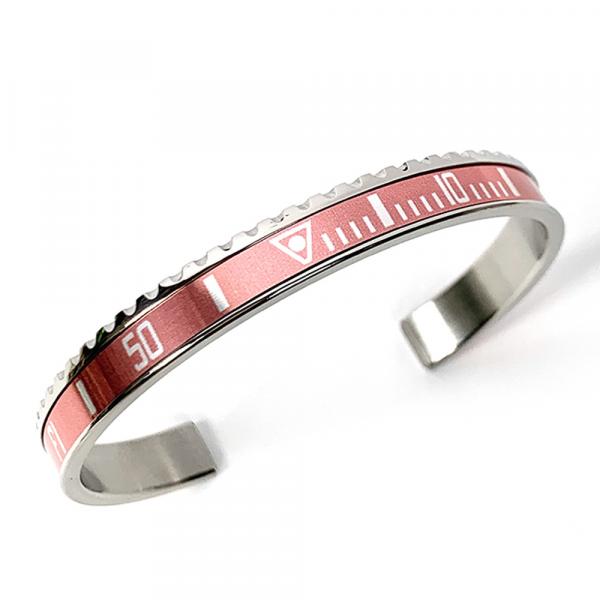 SBR-0175-N - Bracciale Speedometer Official Acciaio Rosa