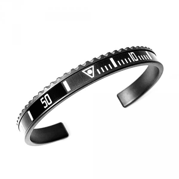 SBR-1262B-N - Bracciale Speedometer Official Classic Nero