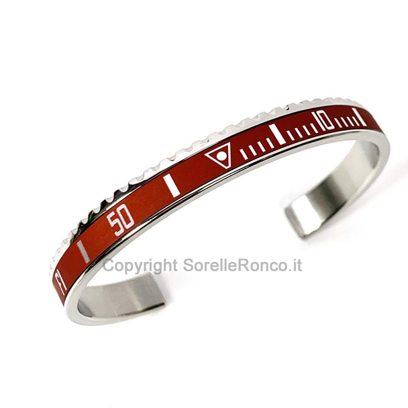 BRACCIALE SPEEDOMETER OFFICIAL VINTAGE MATT ROSSO