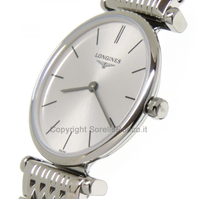 LONGINES LA GRAND CLASSIQUE SILVER ACCIAIO 24MM