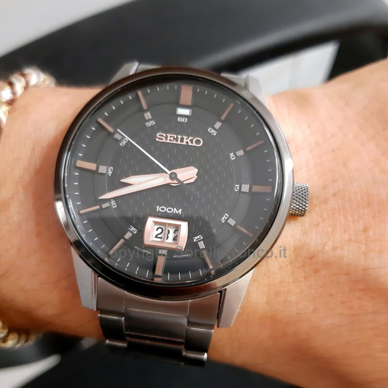 SEIKO SPORT NERO 40,8MM ACCIAIO BIG DATA