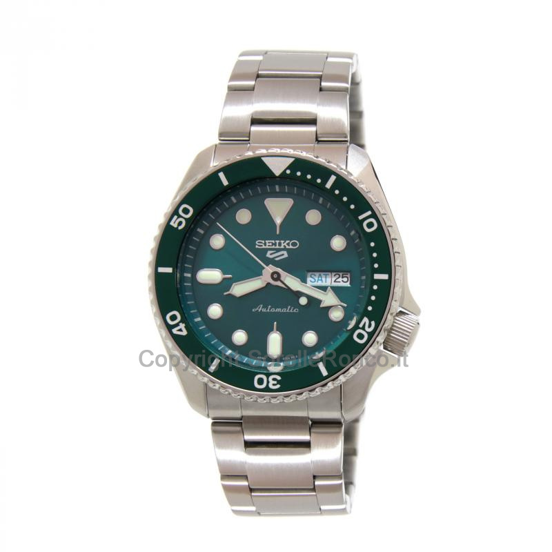 SEIKO 5 SPORTS VERDE 42,5MM ACCIAIO GHIERA VERDE