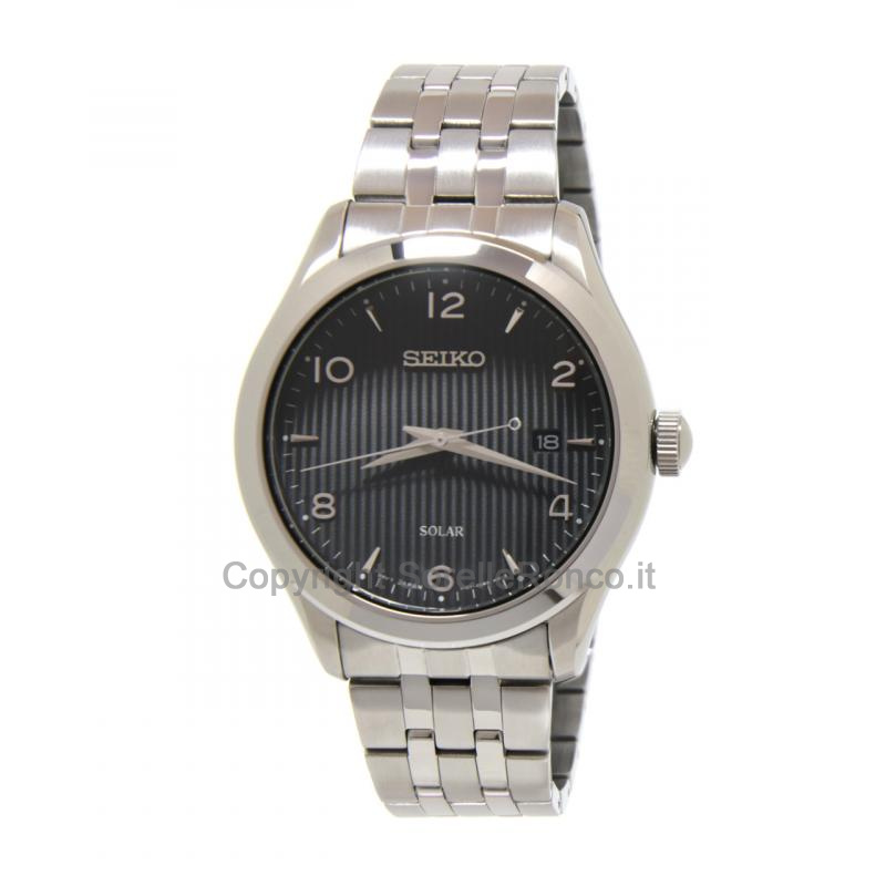 SEIKO CLASSIC NERO 43MM BRACCIALE ACCIAIO