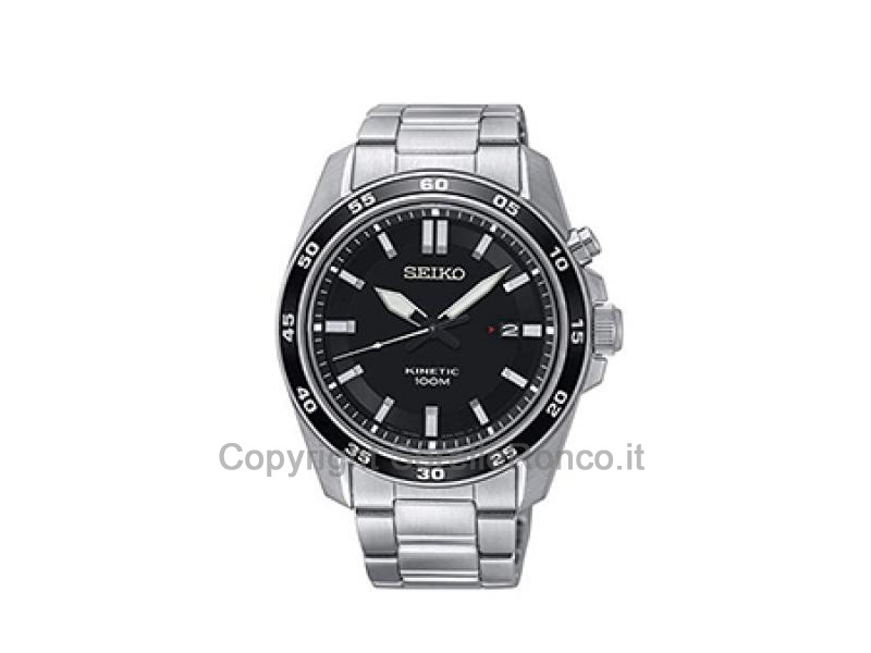 OROLOGIO SEIKO SPORT NERO CINETIC 43,4MM