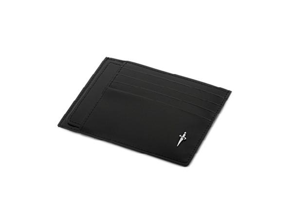 SL0129 - Porta Carte di Credito Cesare Paciotti Pelle Nera