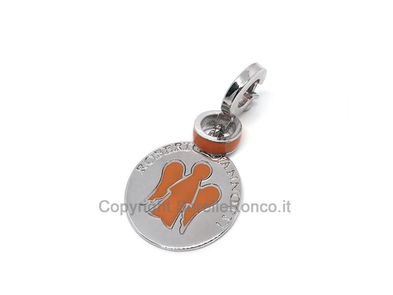 CHARMS ARGENTO ROBERTO GIANNOTTI ARANCIO