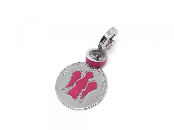 SMA7F - Charms Argento Roberto Giannotti Fucsia