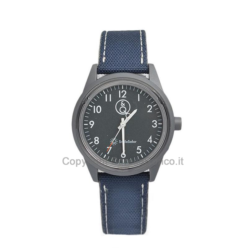 SMILESOLAR ARABICS GRIGIO E BLU TESSUTO 40MM YOUNG