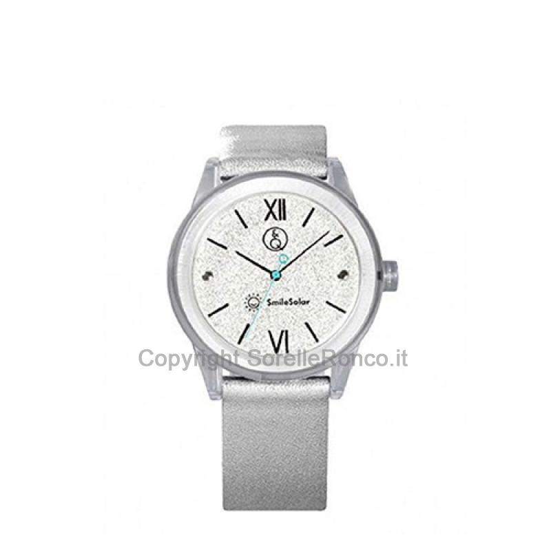 SMILESOLAR MINI BIANCO GLITTER 32MM PER RAGAZZI