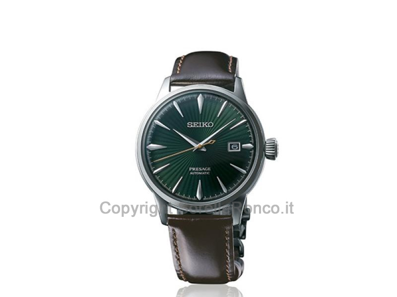 SEIKO PRESAGE AUTOMATICO VERDE 40,5MM PELLE