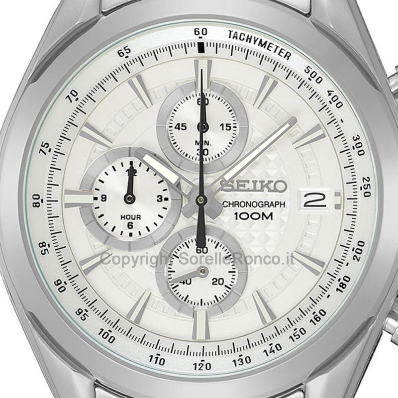 SEIKO NEO-SPORT BIANCO E ARGENTO 45MM