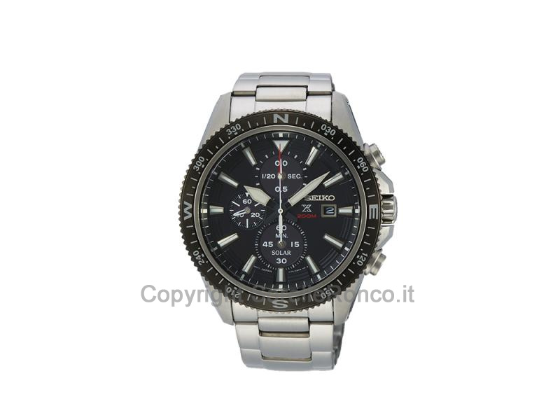 SEIKO PROSPEX CHRONO ACCIAIO 44MM NERO
