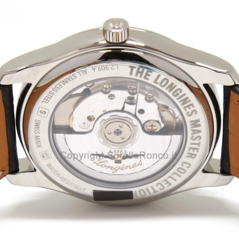 LONGINES MASTER FASI LUNARI 40MM BIANCO