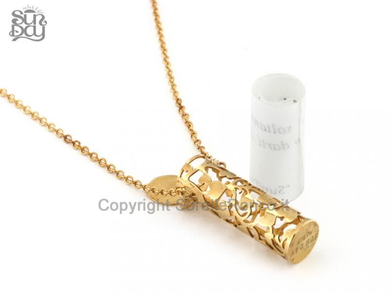 COLLANA MESSAGGIO D'AMORE SUN DAY