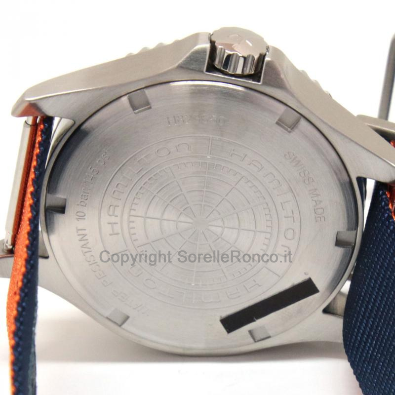HAMILTON KHAKI NAVY SCUBA BLU 40MM NATO BLU