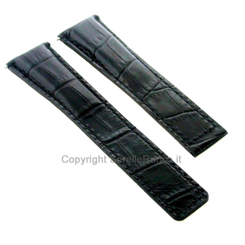 CINTURINO NERO TAG HEUER MONACO