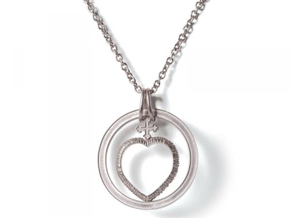 TECM009F0RB - Tuum Cor MAGNUM Argento con Catena