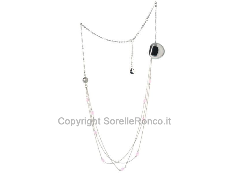 COLLANE BREIL BLOOM AGATA ROSA
